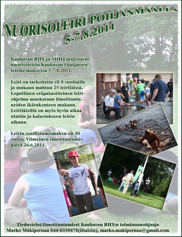 Seuran nuorisoleirin juliste vuodelta 2011